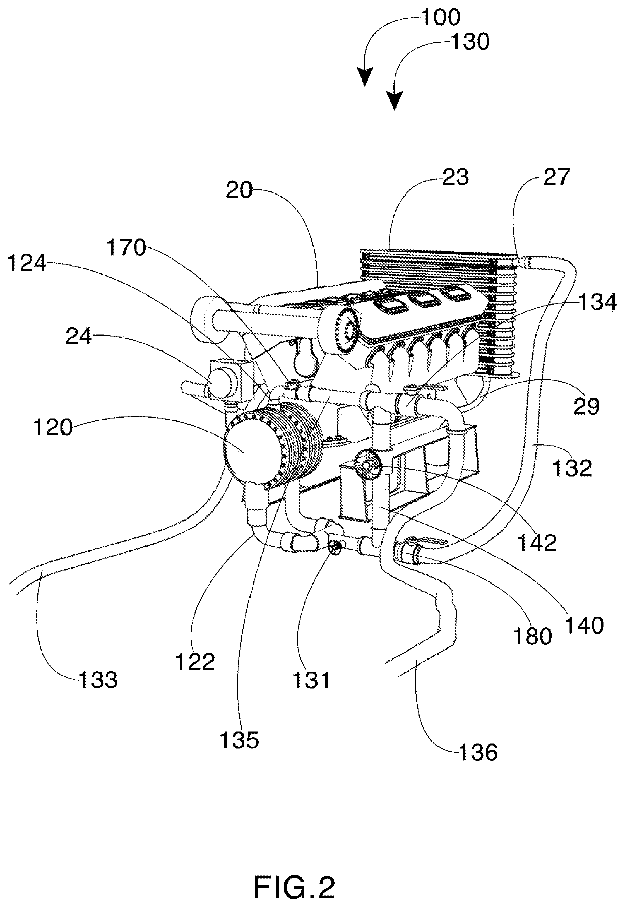 System and methods for testing an engine