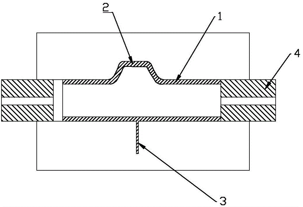 Machining method of Y-shaped pipe with lug boss