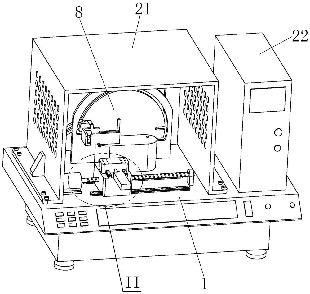 Accelerator pedal arm supporting seat bottom face finish machining machine tool