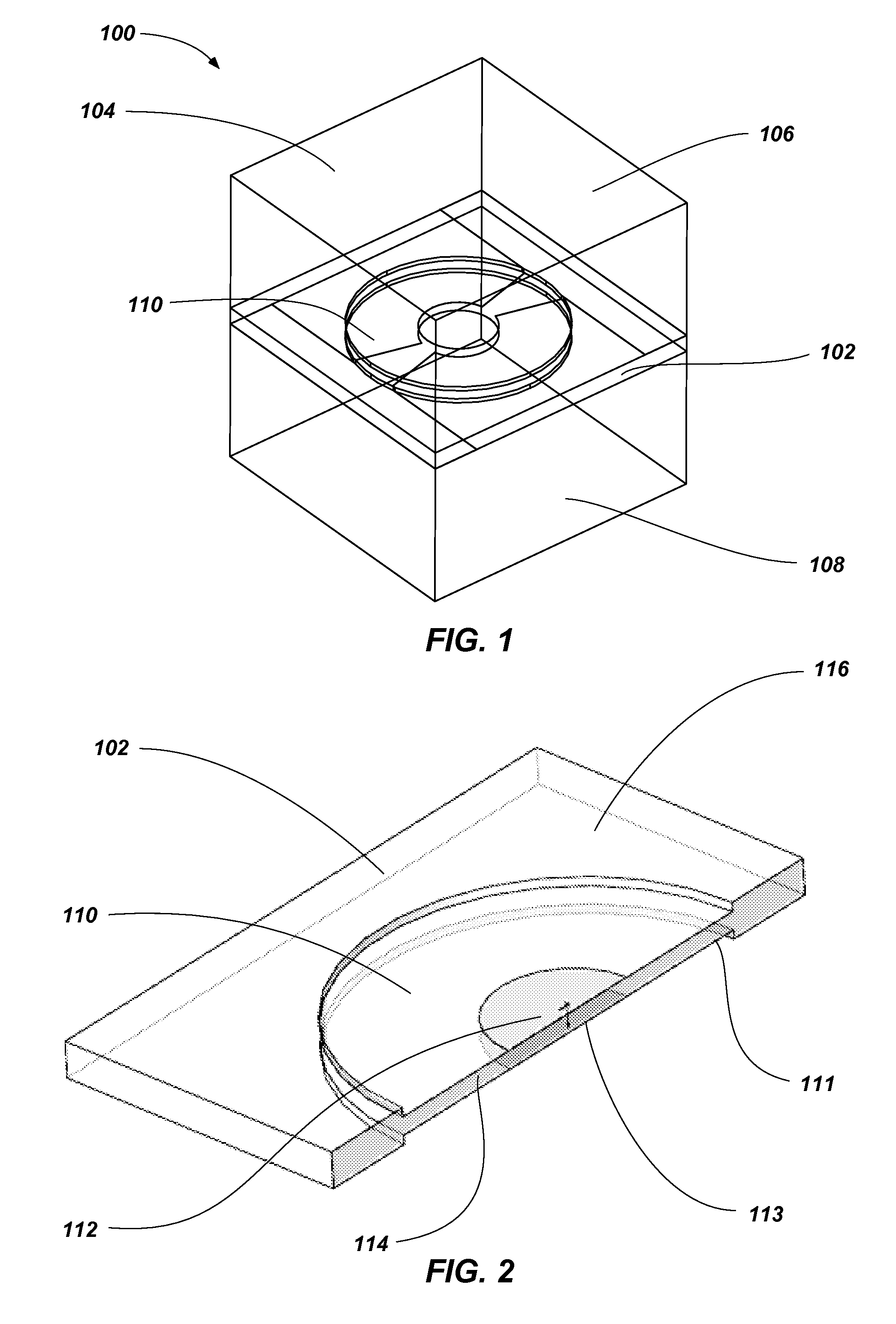 Sensors for measuring at least one of pressure and temperature, sensor arrays and related methods