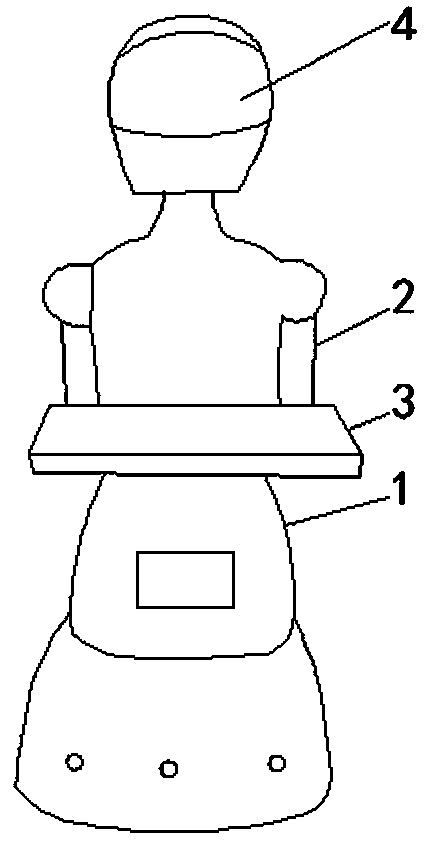 Intelligent robot for dining room