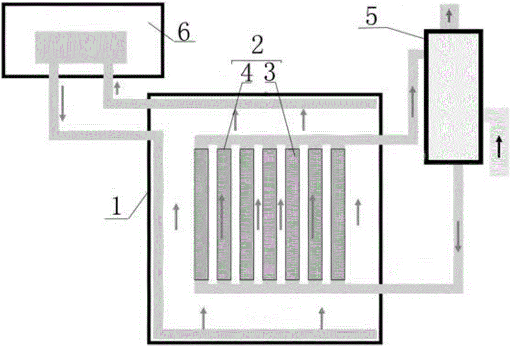 Shell-and-tube lead base alloy cooling reactor