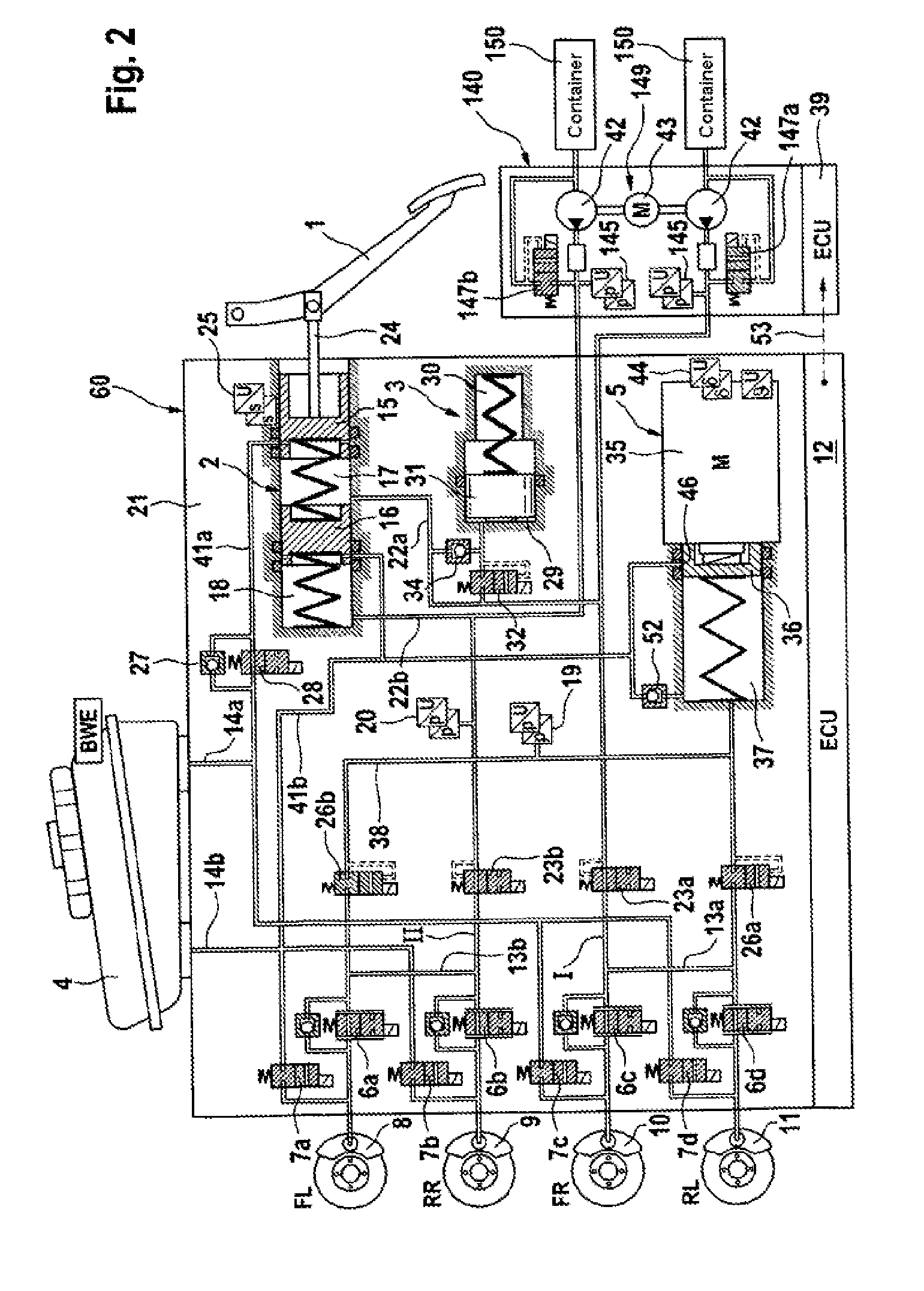 Brake system for motor vehicles and method for operating the brake system