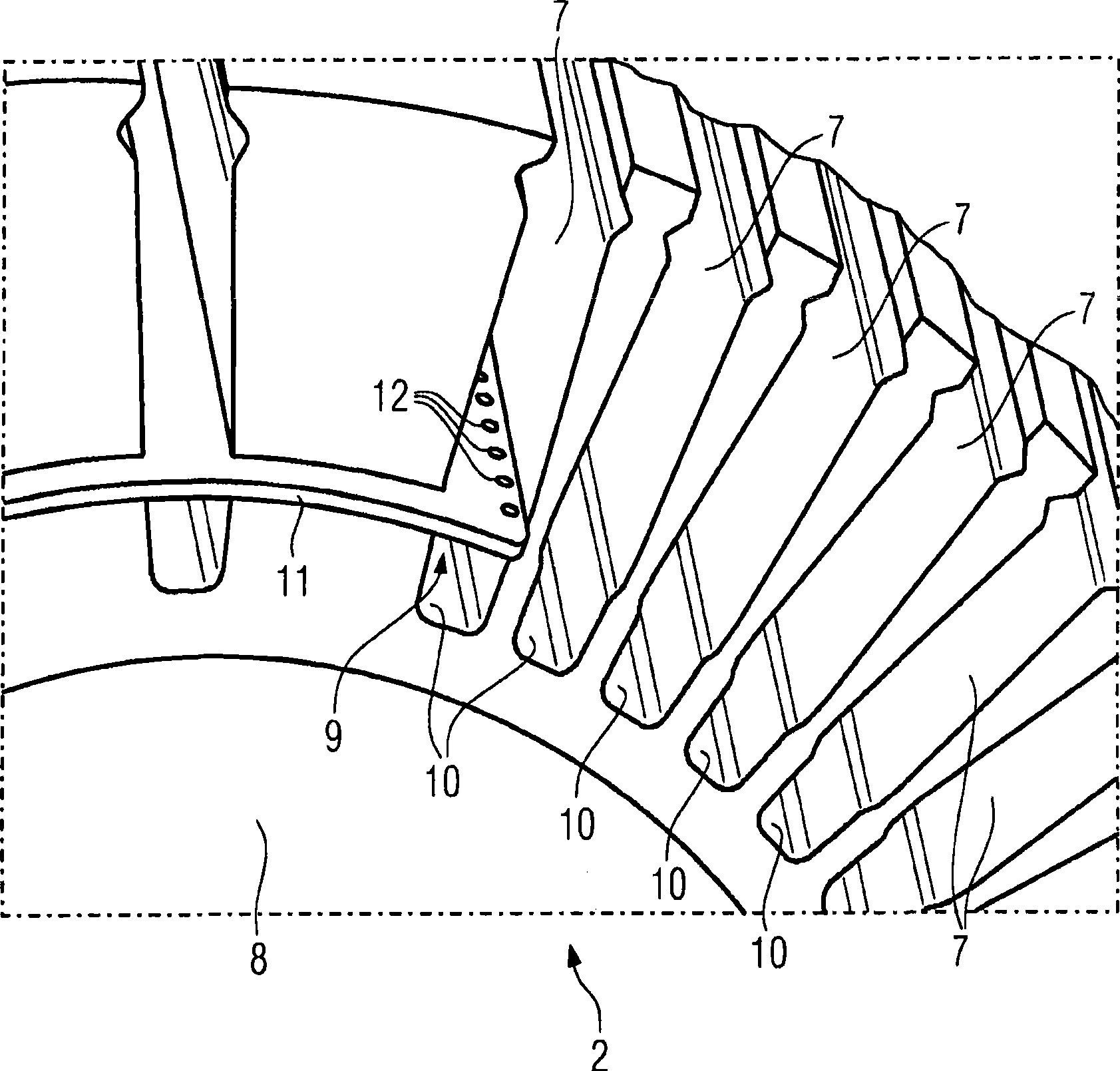 Rotor cooling for a dynamoelectrical machine