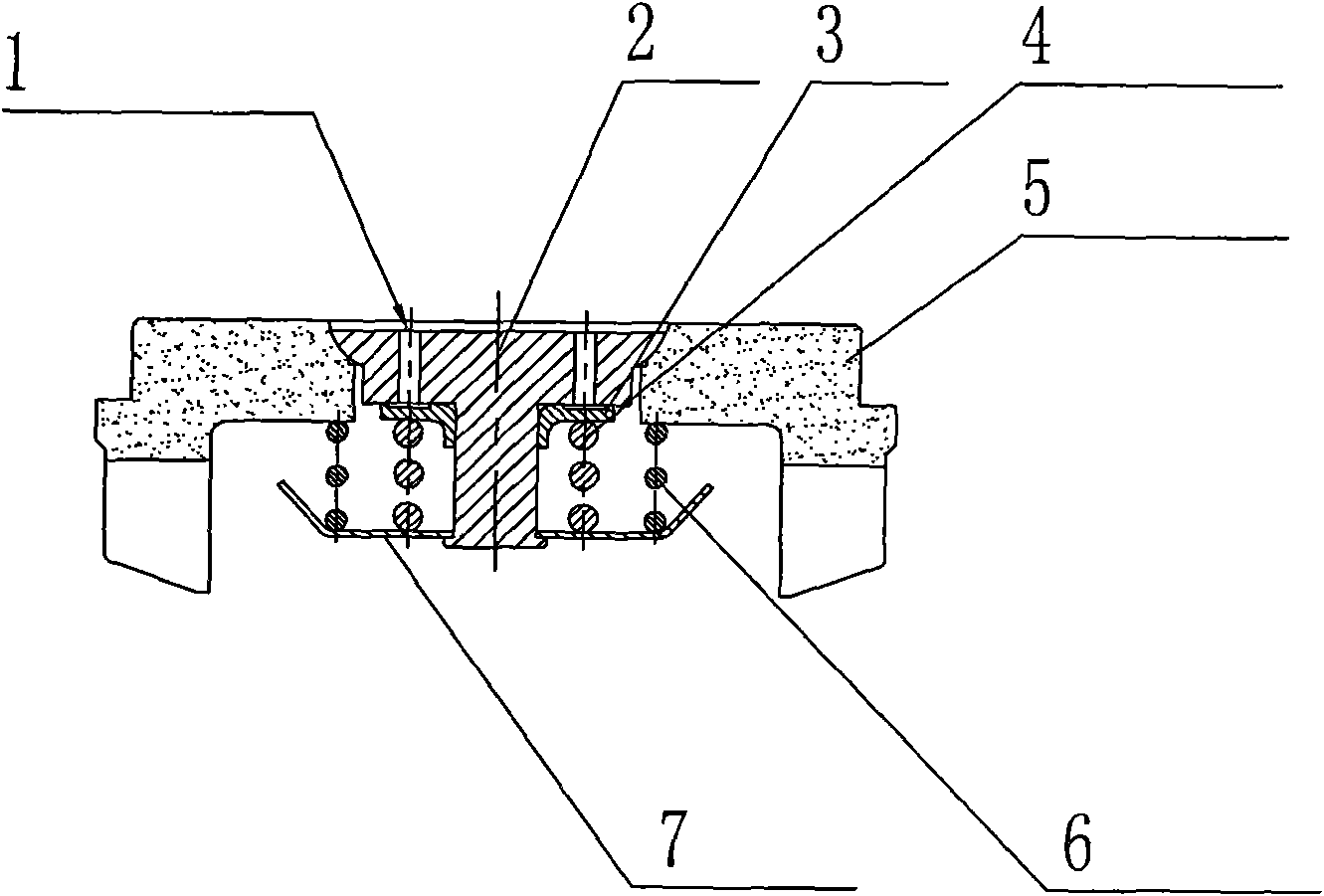 Novel compression damping control valve