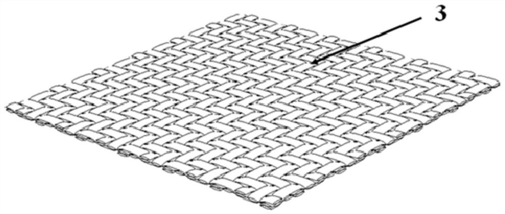 Impact-resistant composite structure based on uhmwpe secondary hybrid weaving