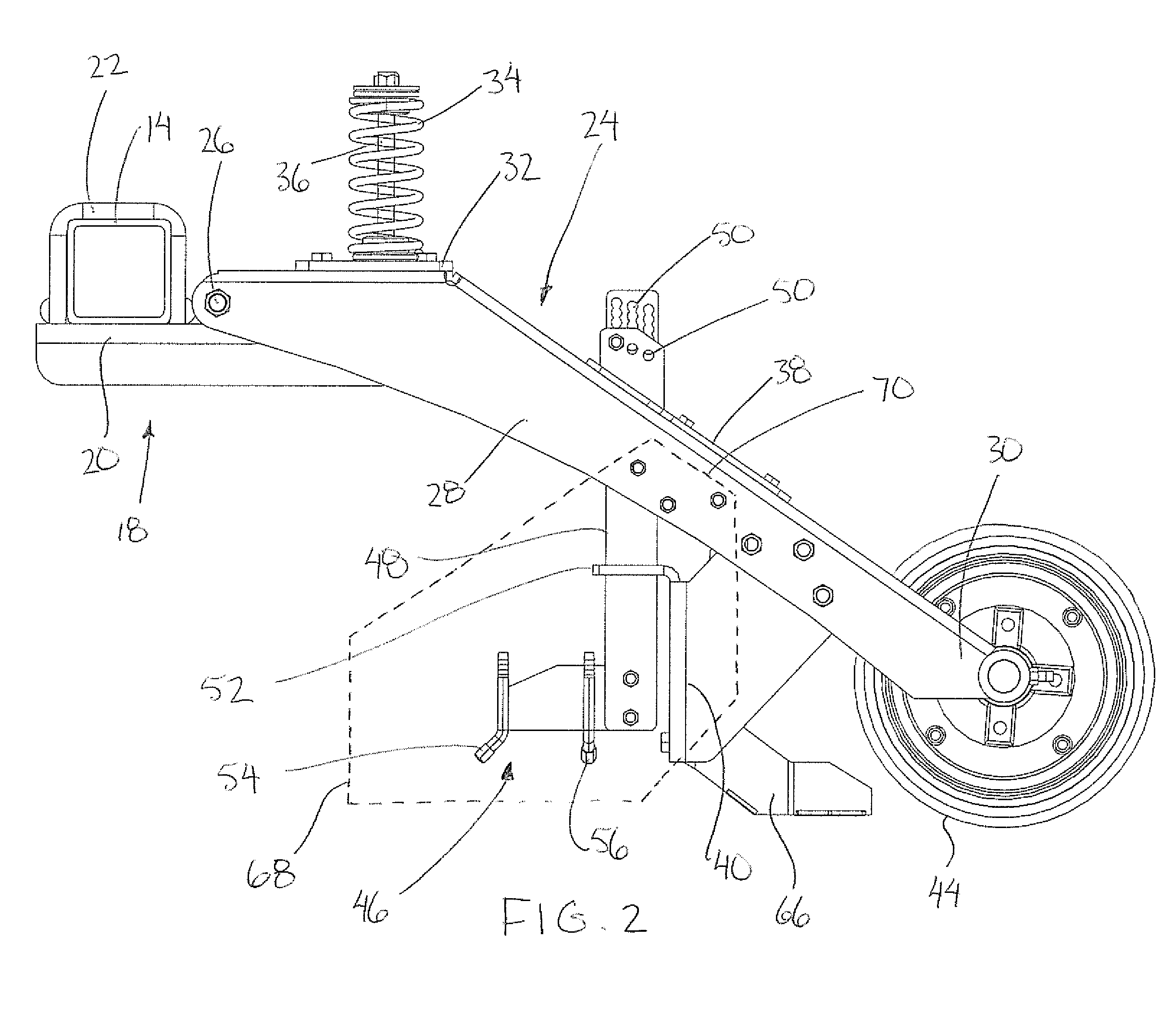 Liquid Furrowing Device for Seeding Implement