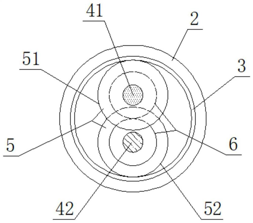 Double-shaft internally tangent type bidirectional transmission oil-gas multiphase pump