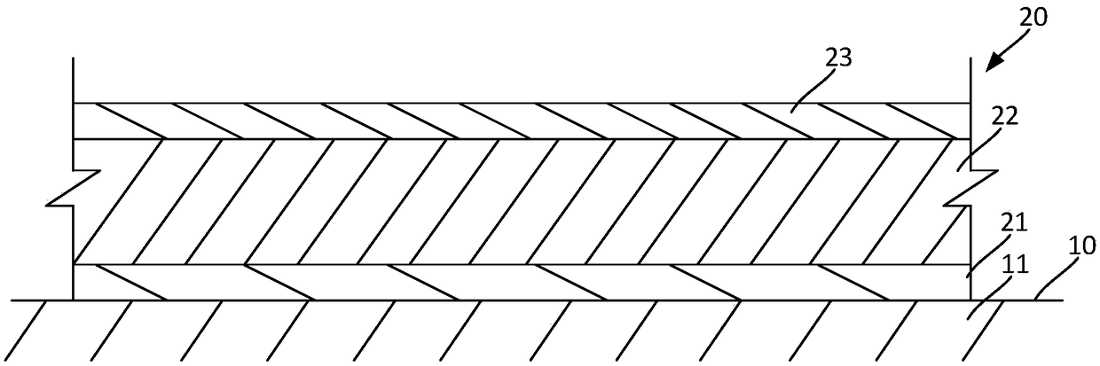 Concrete pavement structure and its design method based on pva and pan materials