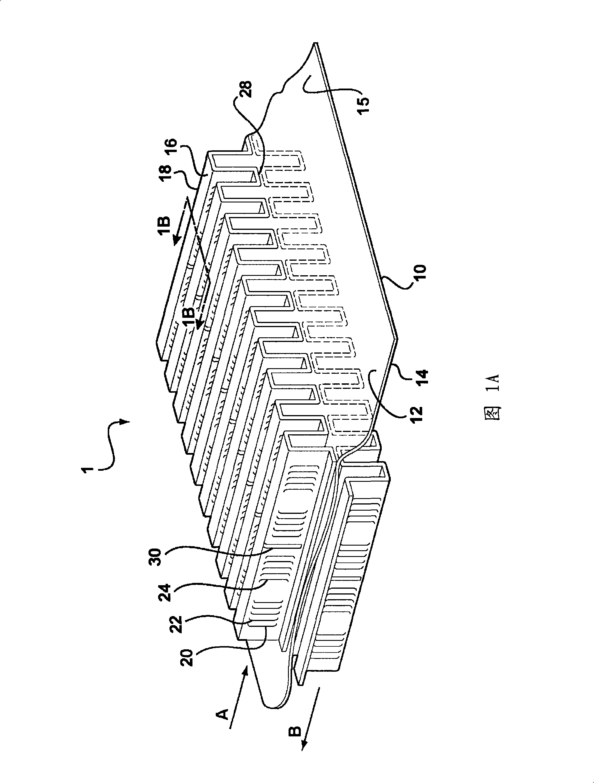 Evaporative cooling device