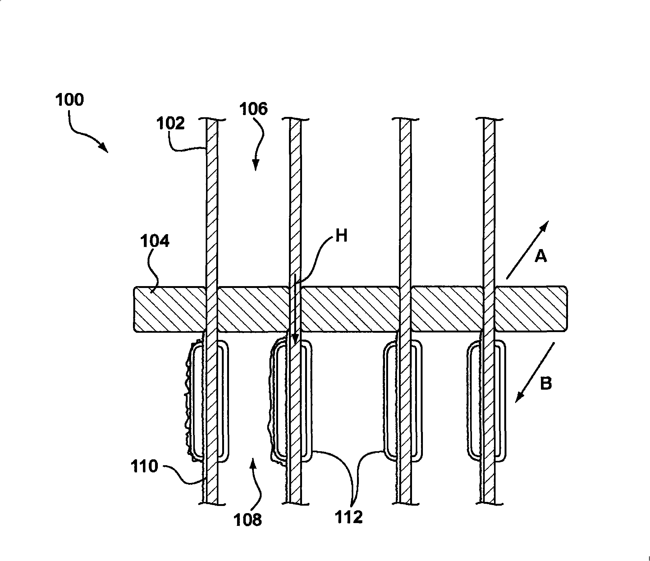 Evaporative cooling device