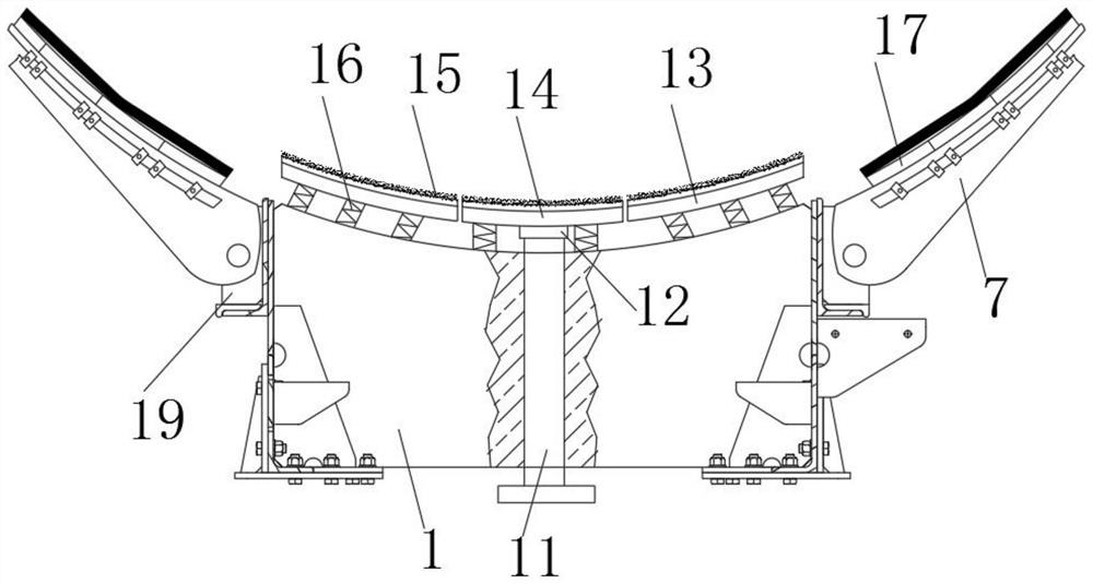 A frame protection structure for a tank car