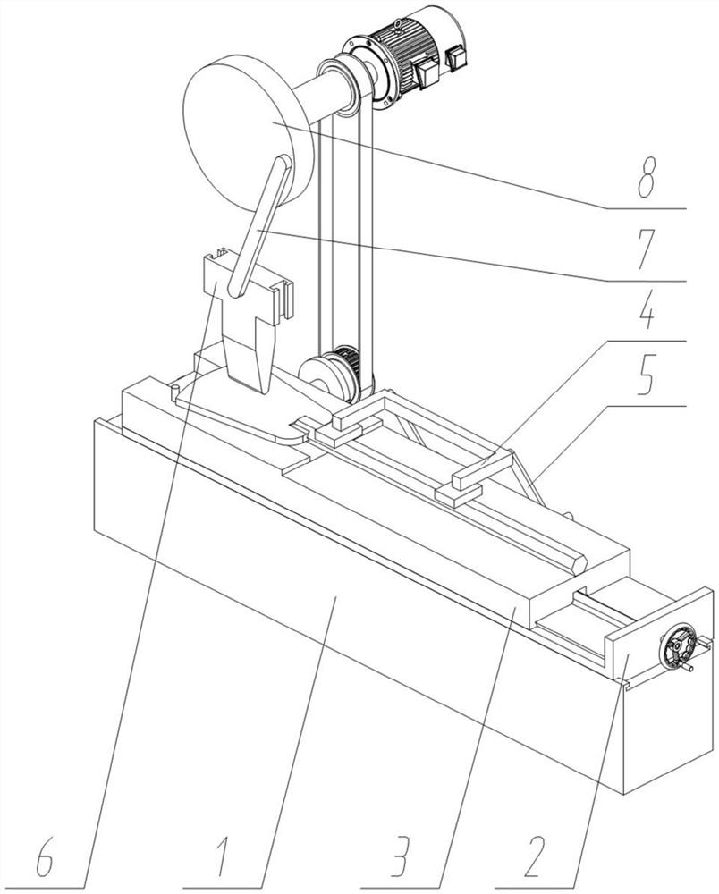 A central hammering device used in Luoyang shovel forging