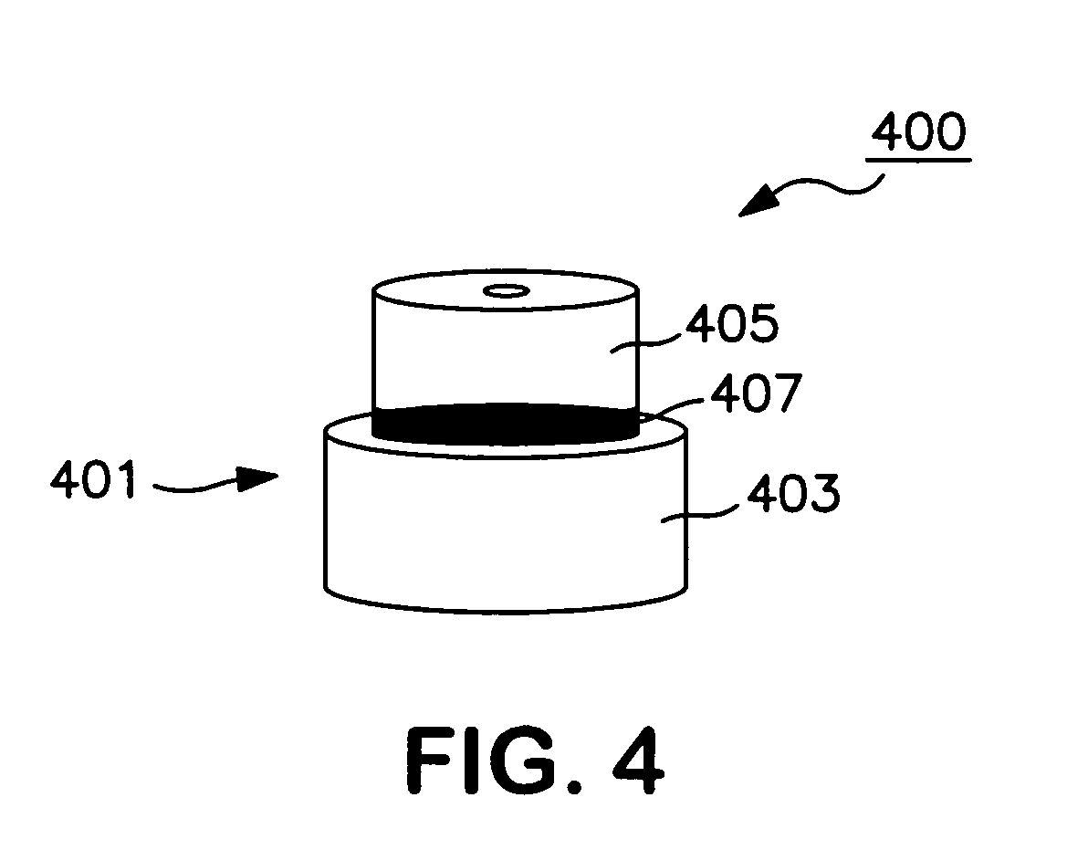 Dielectric resonators with axial gaps and circuits with such dielectric resonators