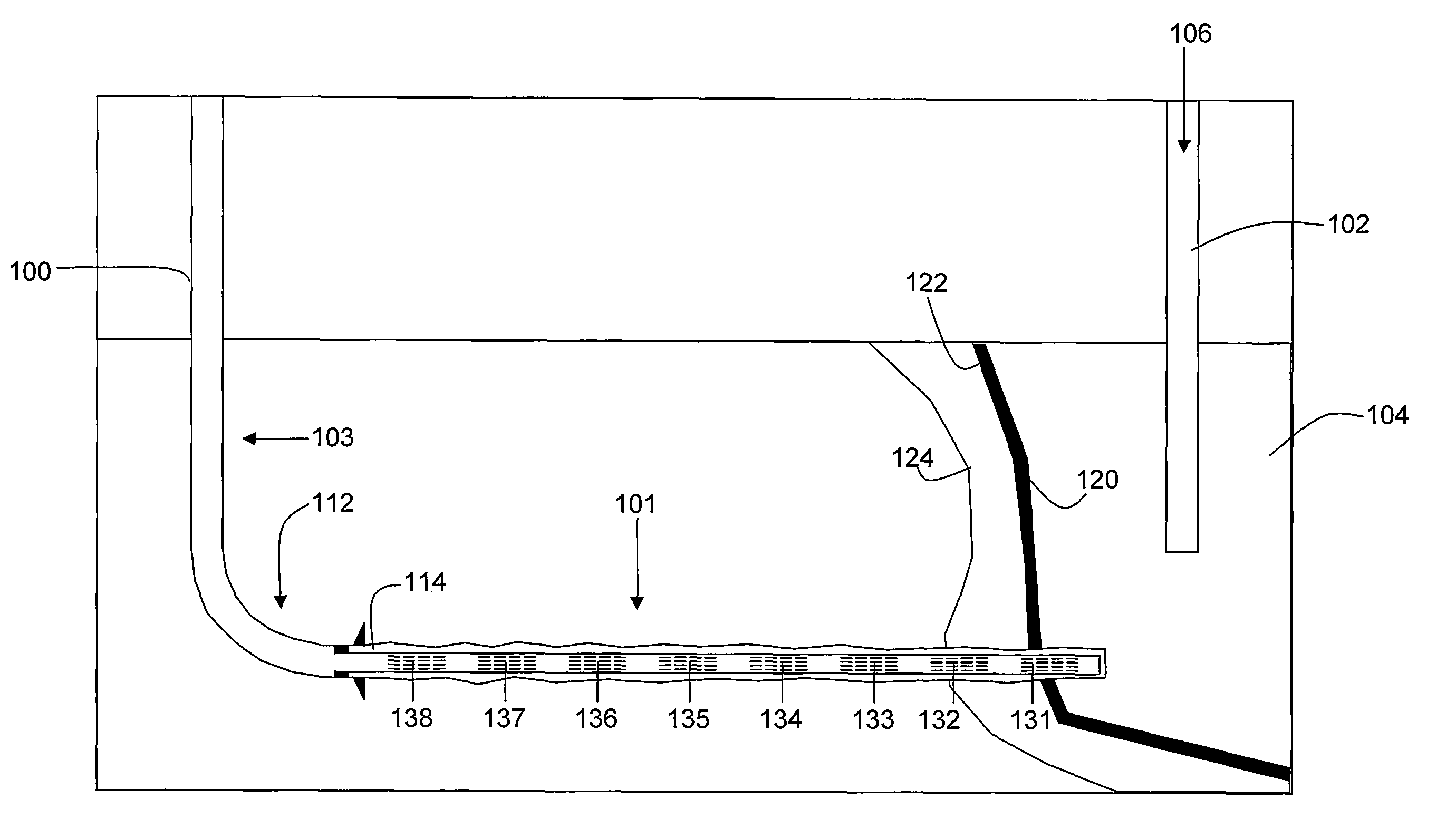 Completion method for horizontal wells in in situ combustion