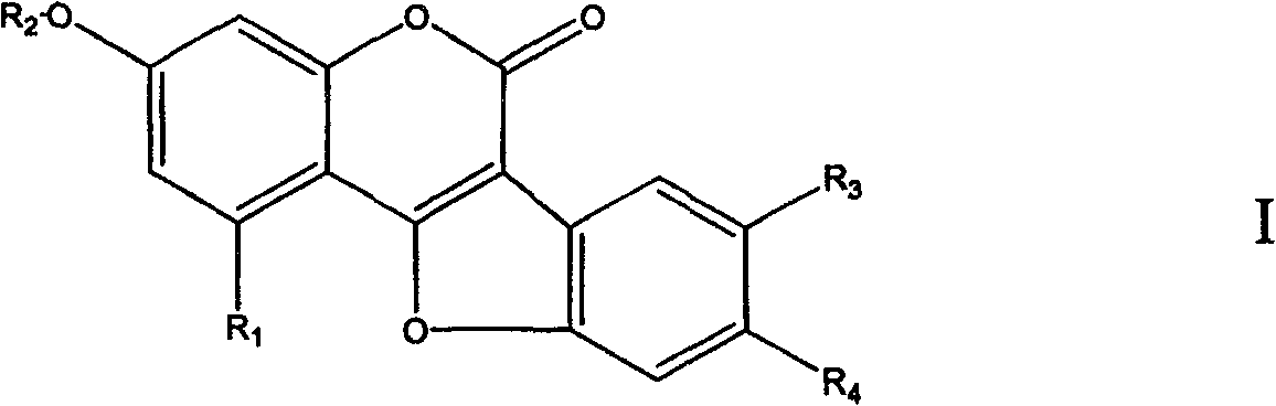 Coumarether compound and use of its composition