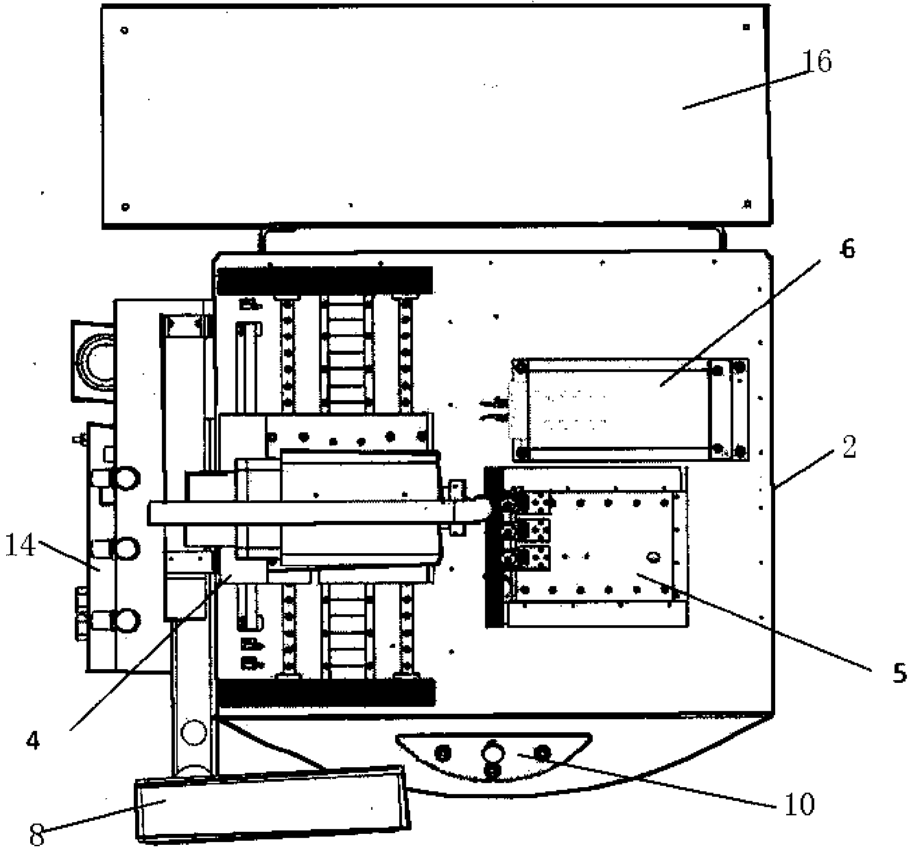 Lathe used for processing hard contact lenses