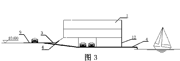 Tableland type low-rise dwelling group suitable for hilly ground