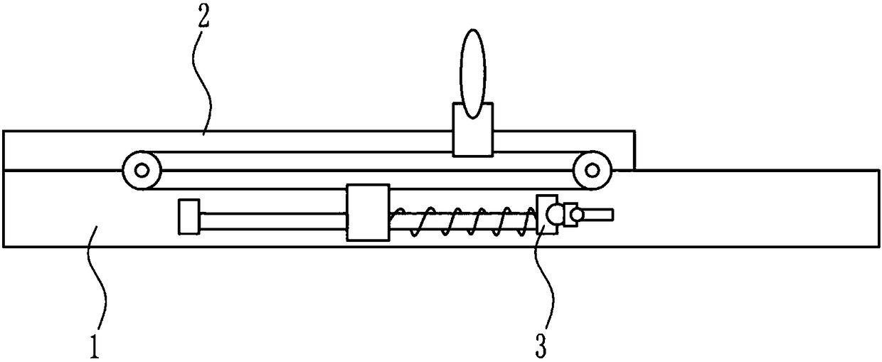 An examination device for throat examination in otolaryngology department