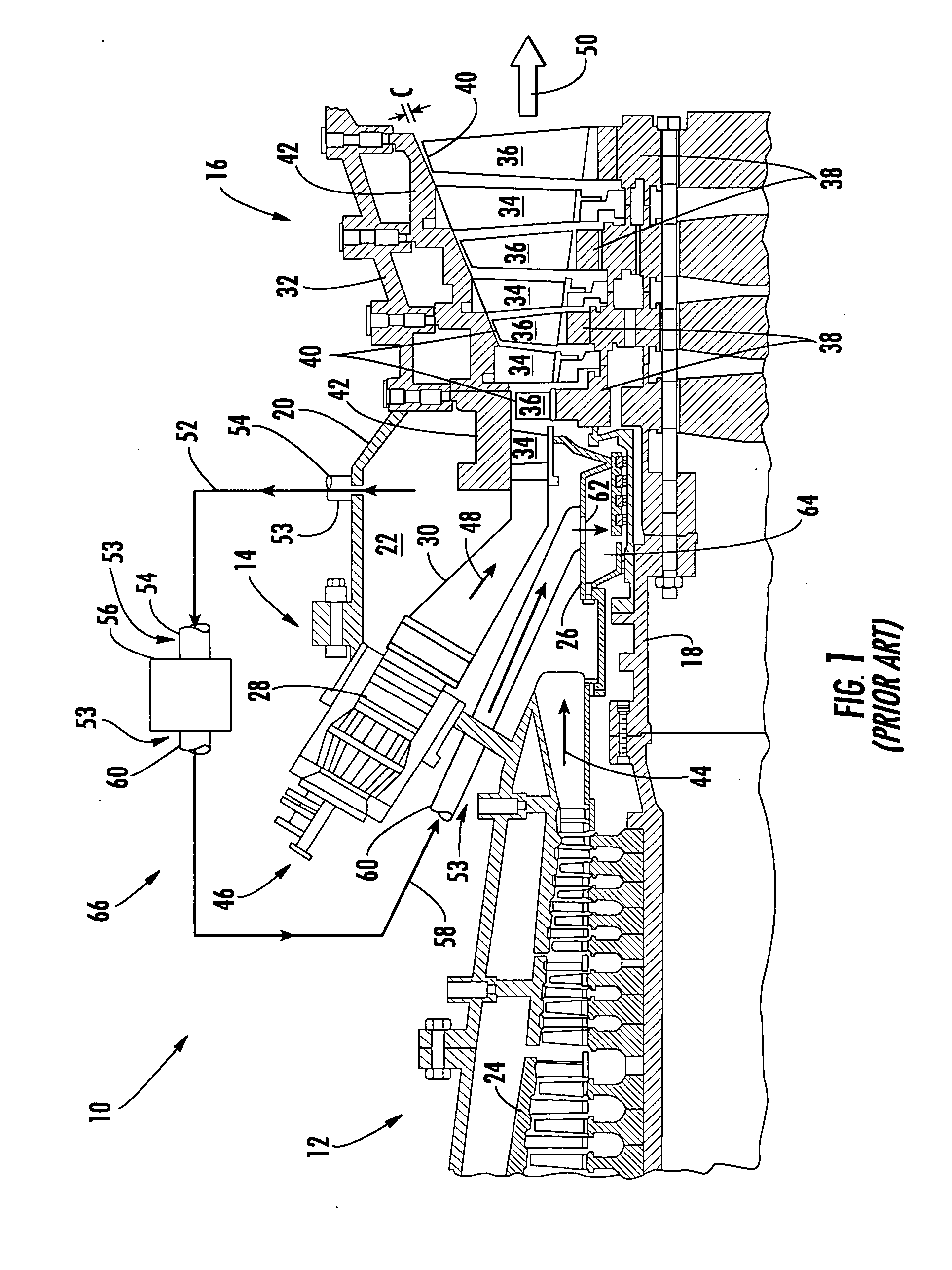 Turbine blade tip clearance control