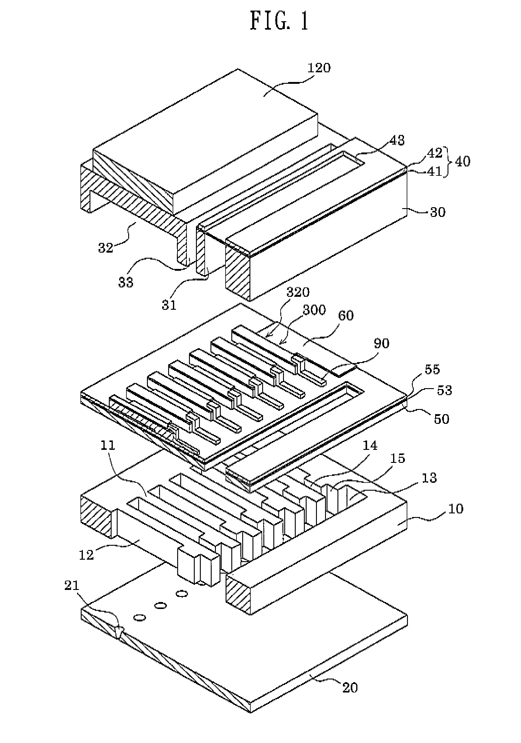 Actuator device, method of manufacturing the same and liquid-jet head