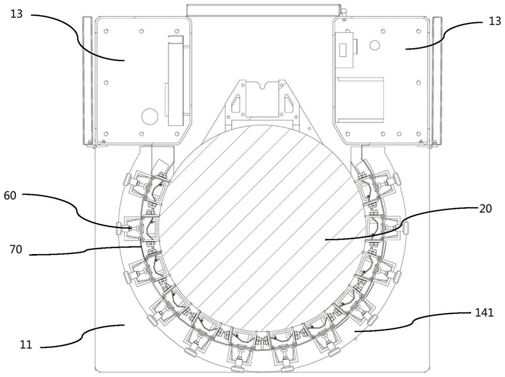 Bran discharging mechanism and milling equipment