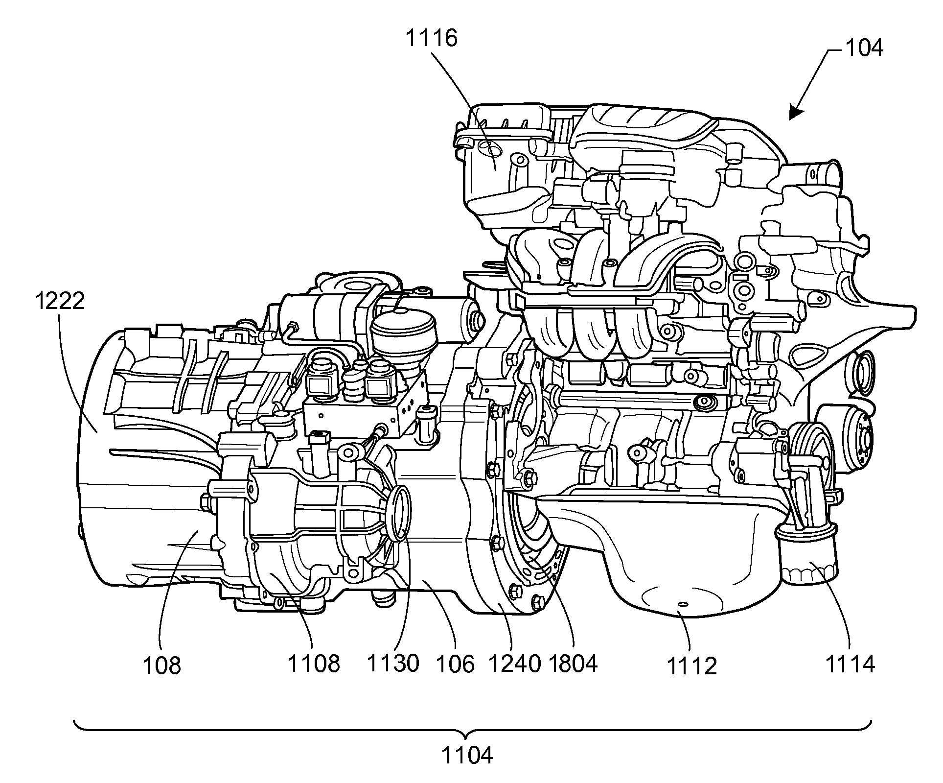 Hybrid Vehicle Having Torsional Coupling Between Engine Assembly And Motor-Generator