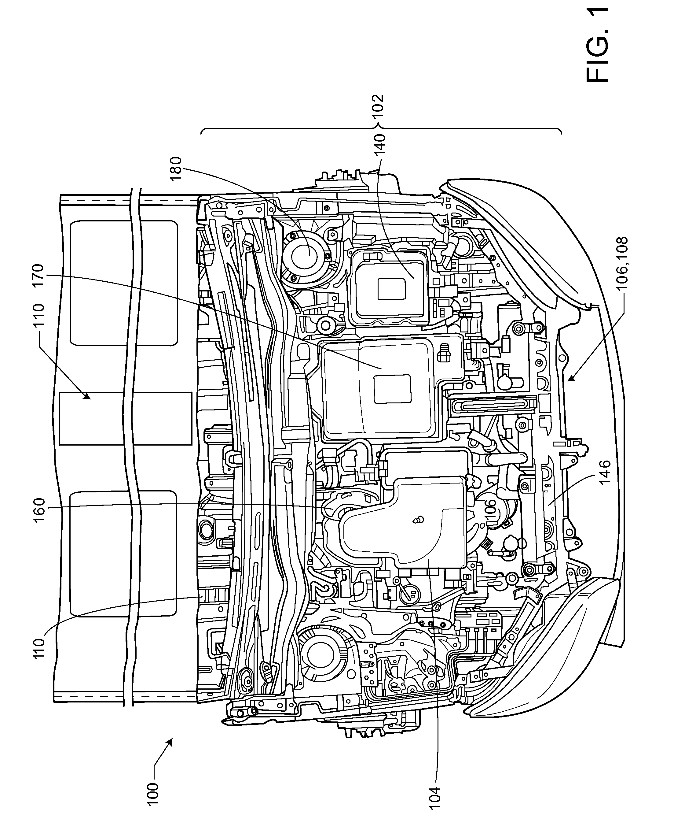Hybrid Vehicle Having Torsional Coupling Between Engine Assembly And Motor-Generator