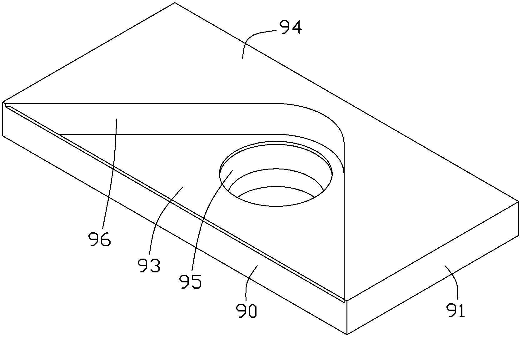 Nozzle structure and road cleaning vehicle with same