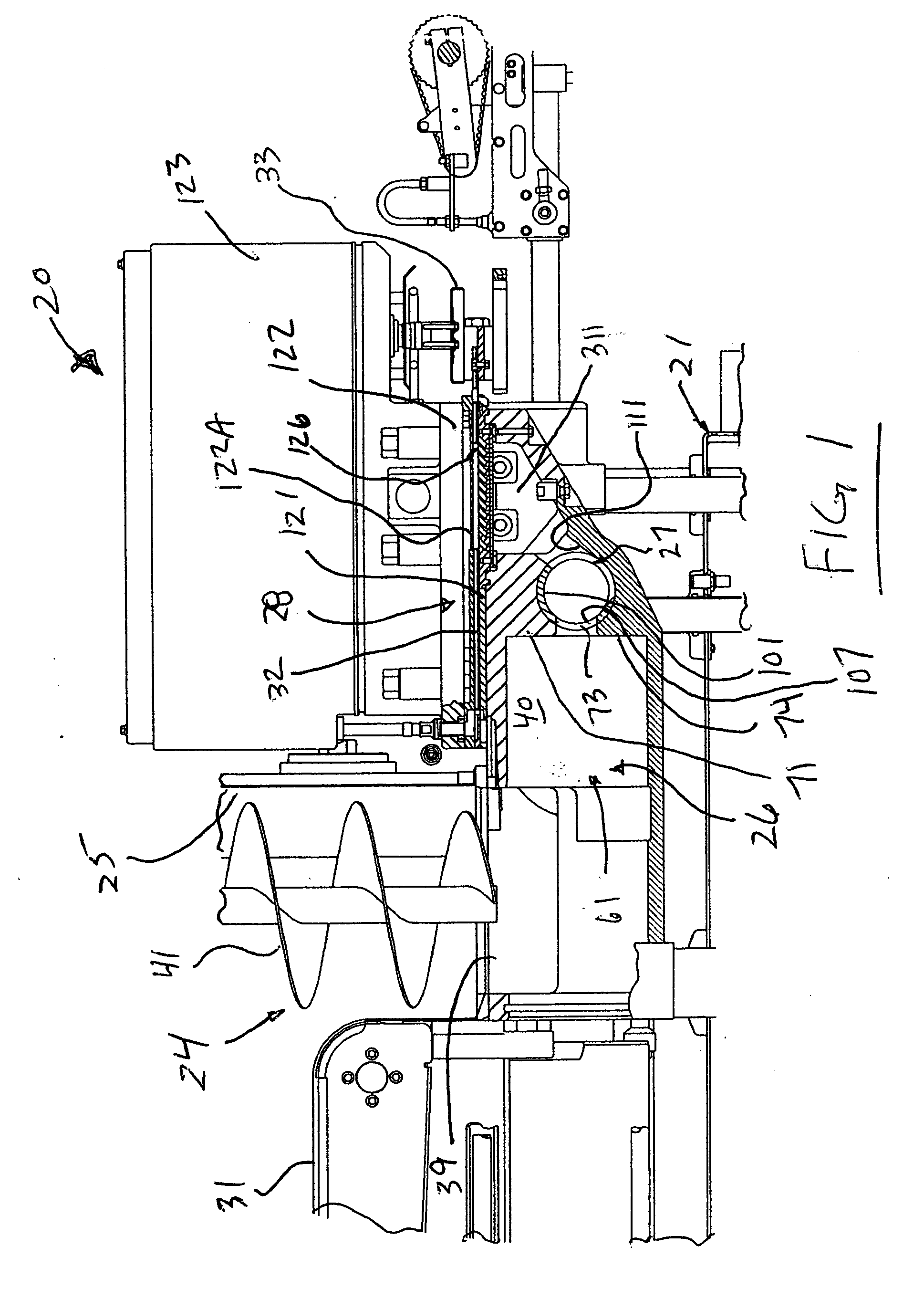 Angled fill ports and seal-off arrangement for patty-forming apparatus
