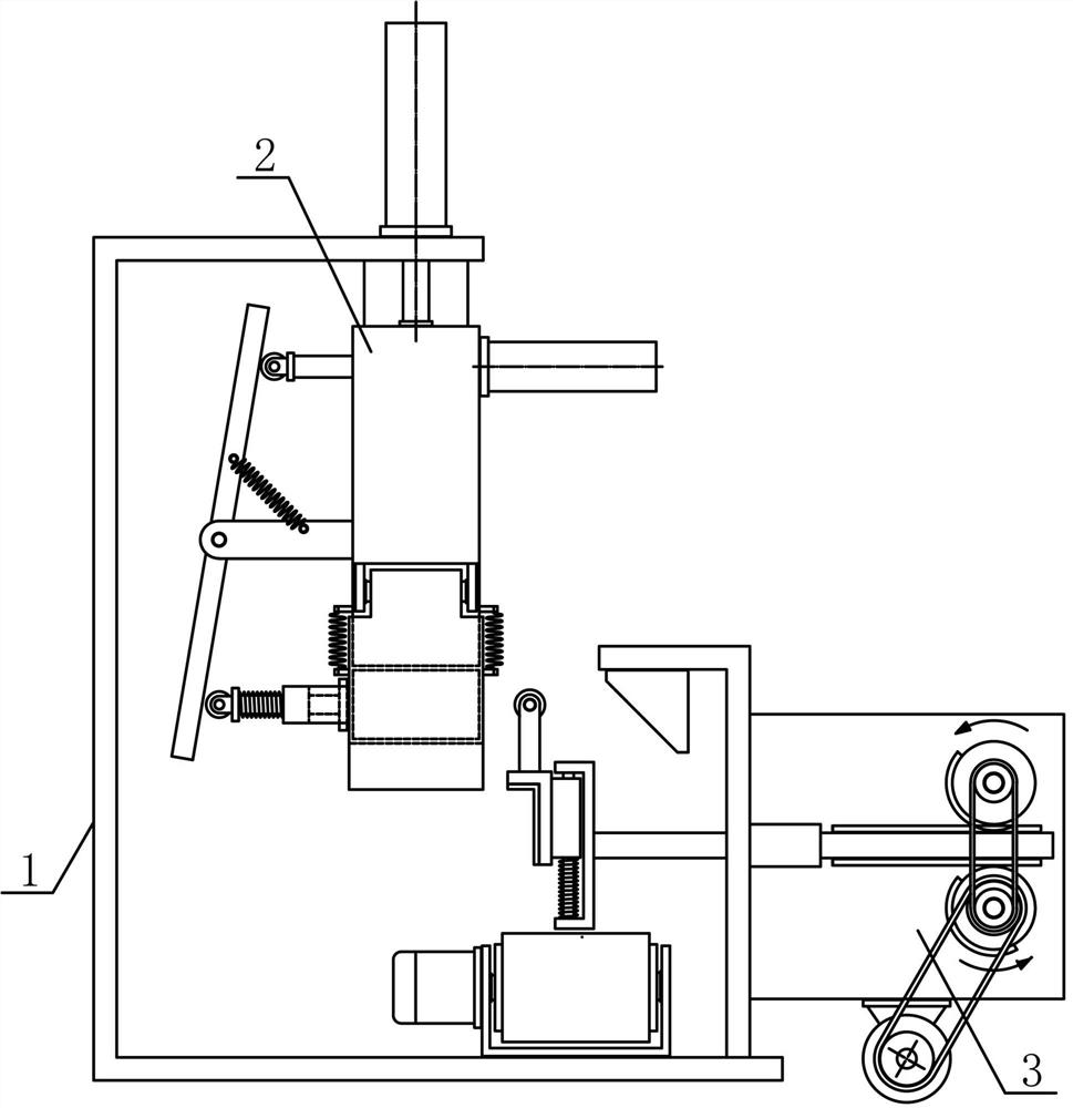 Working method of pipe fitting guiding and conveying mechanism