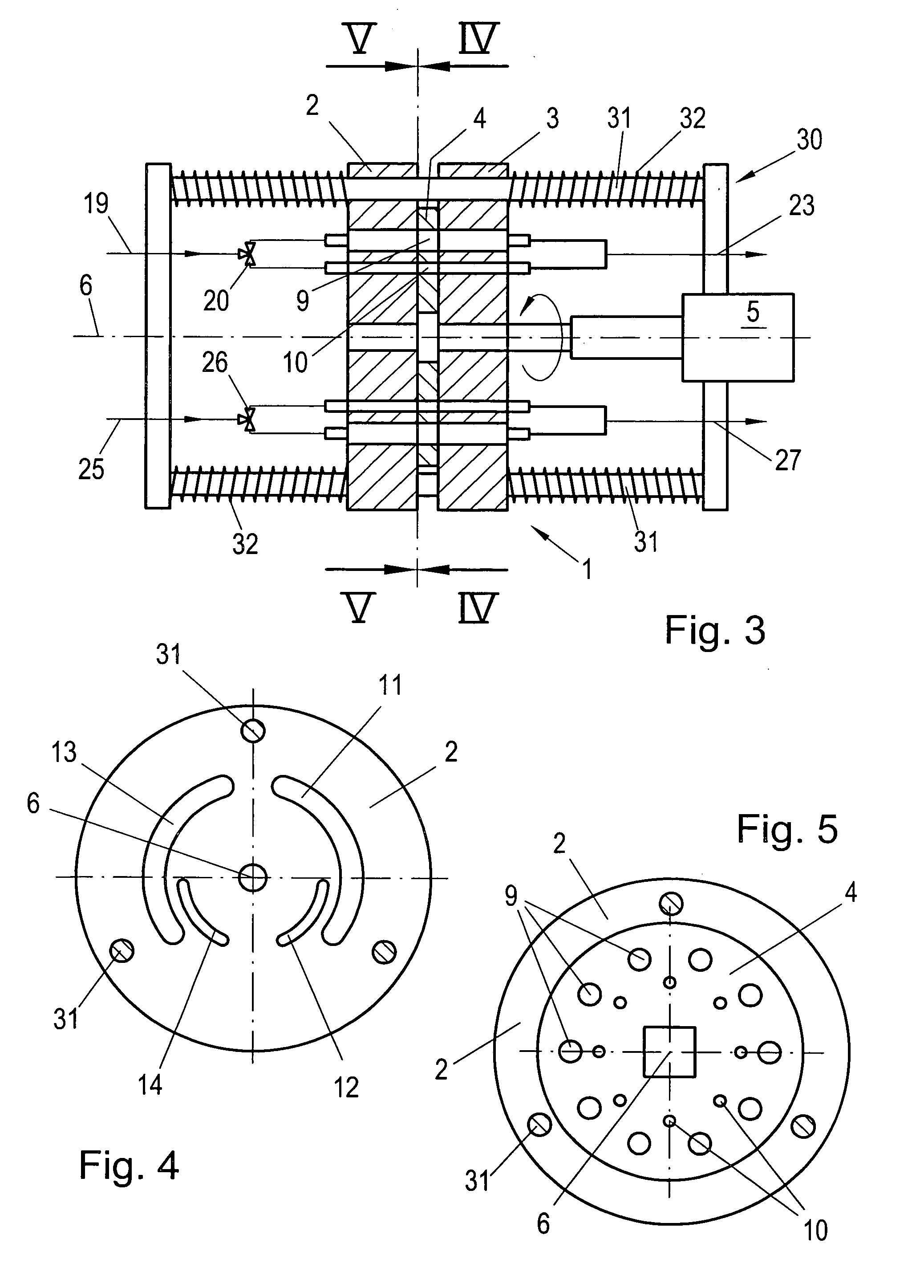 Rotating disc diluter for fluid flows