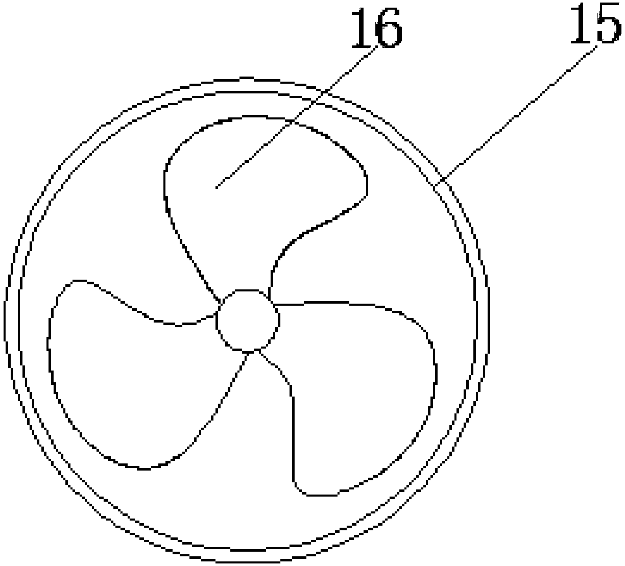 Dual-purpose fan convenient to fix and suspend