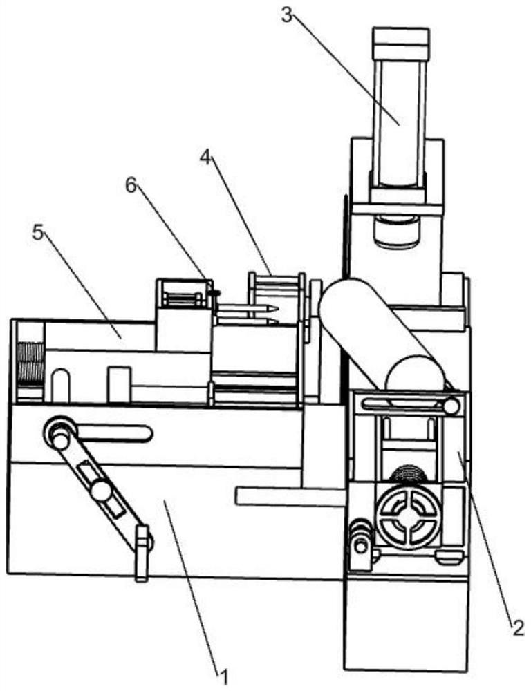 Stool leg generating equipment with adjustable pitch-row inclination angle for furniture production