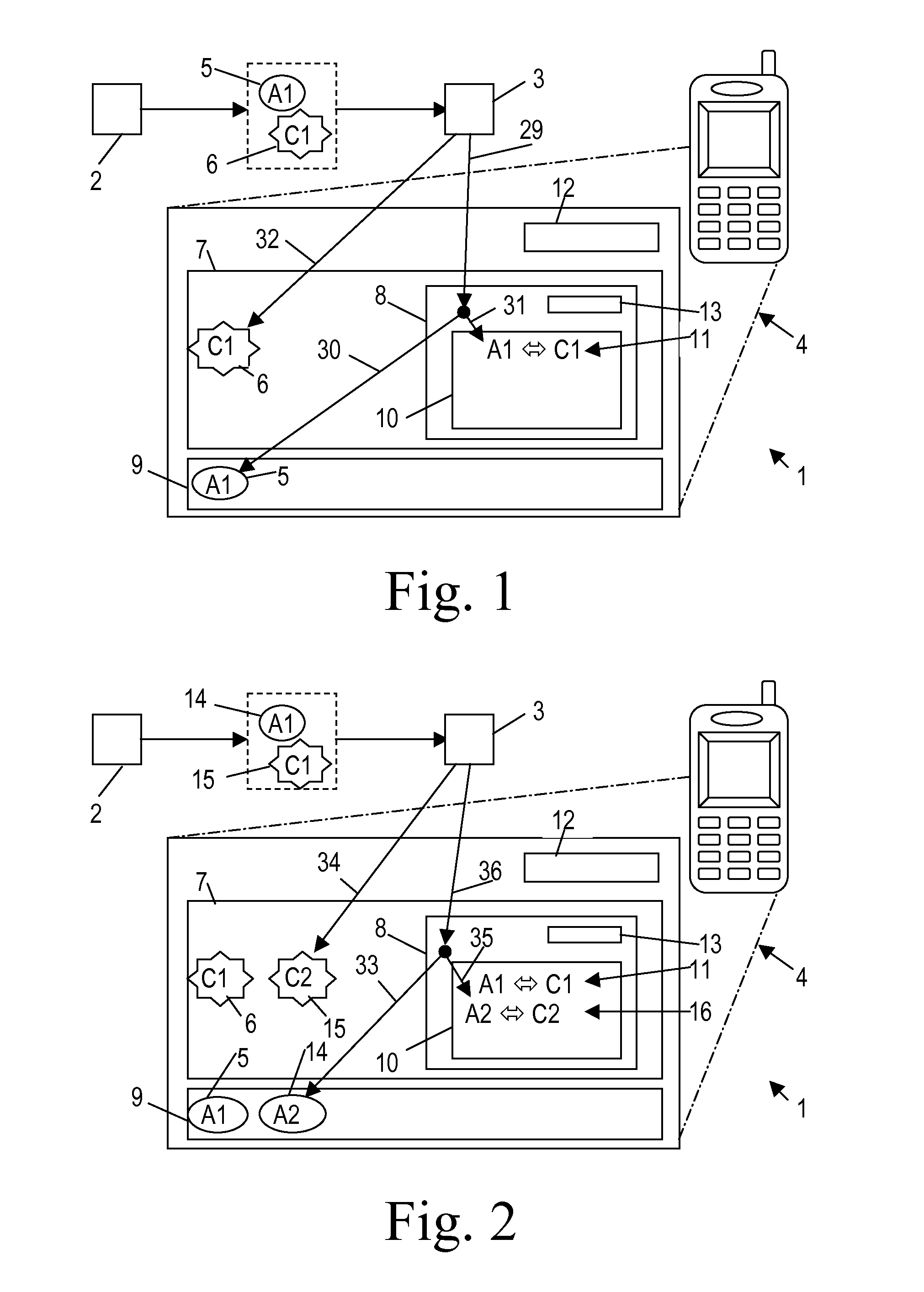 Method of accessing applications in a secure mobile environment