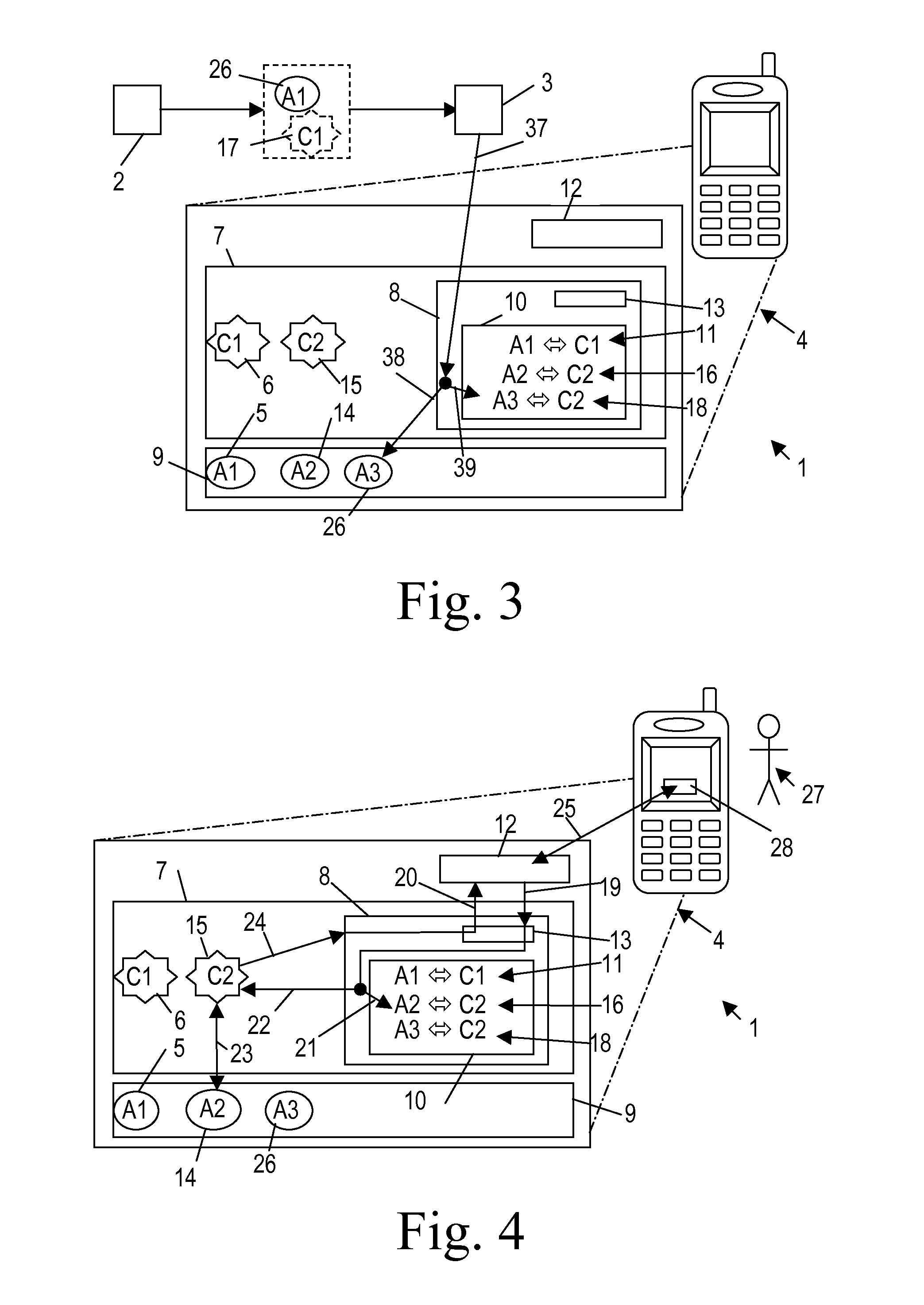 Method of accessing applications in a secure mobile environment