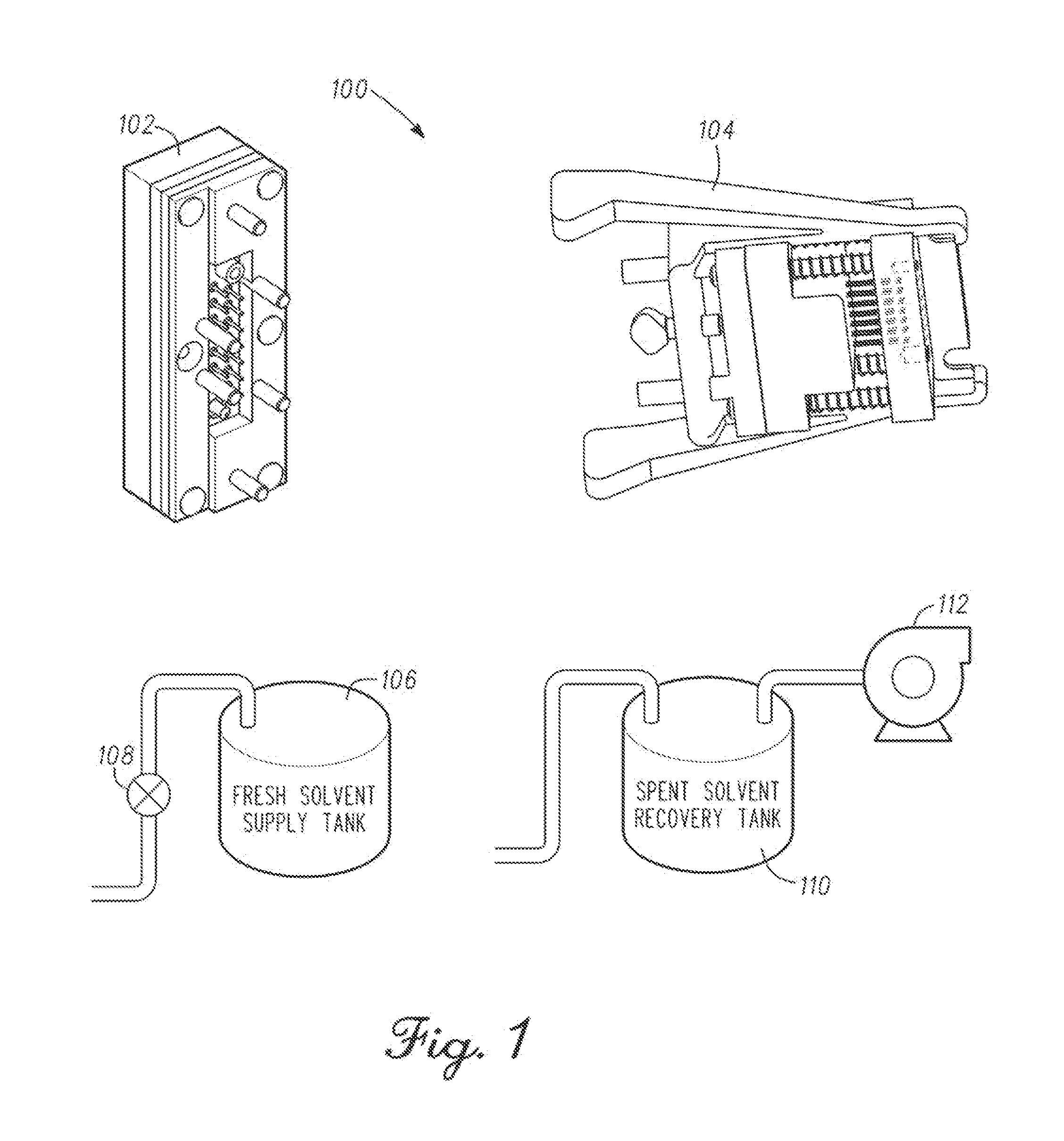 Receptacle cleaning systems and methods for the same