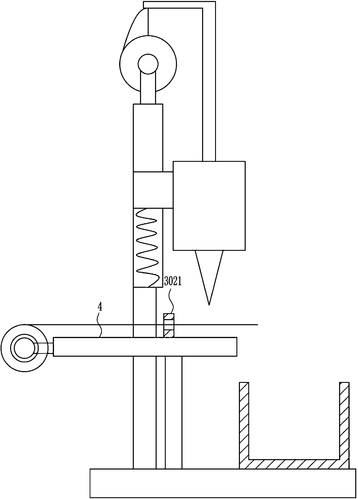 Industrial cutting equipment for performing fixed-length cutting on different cables