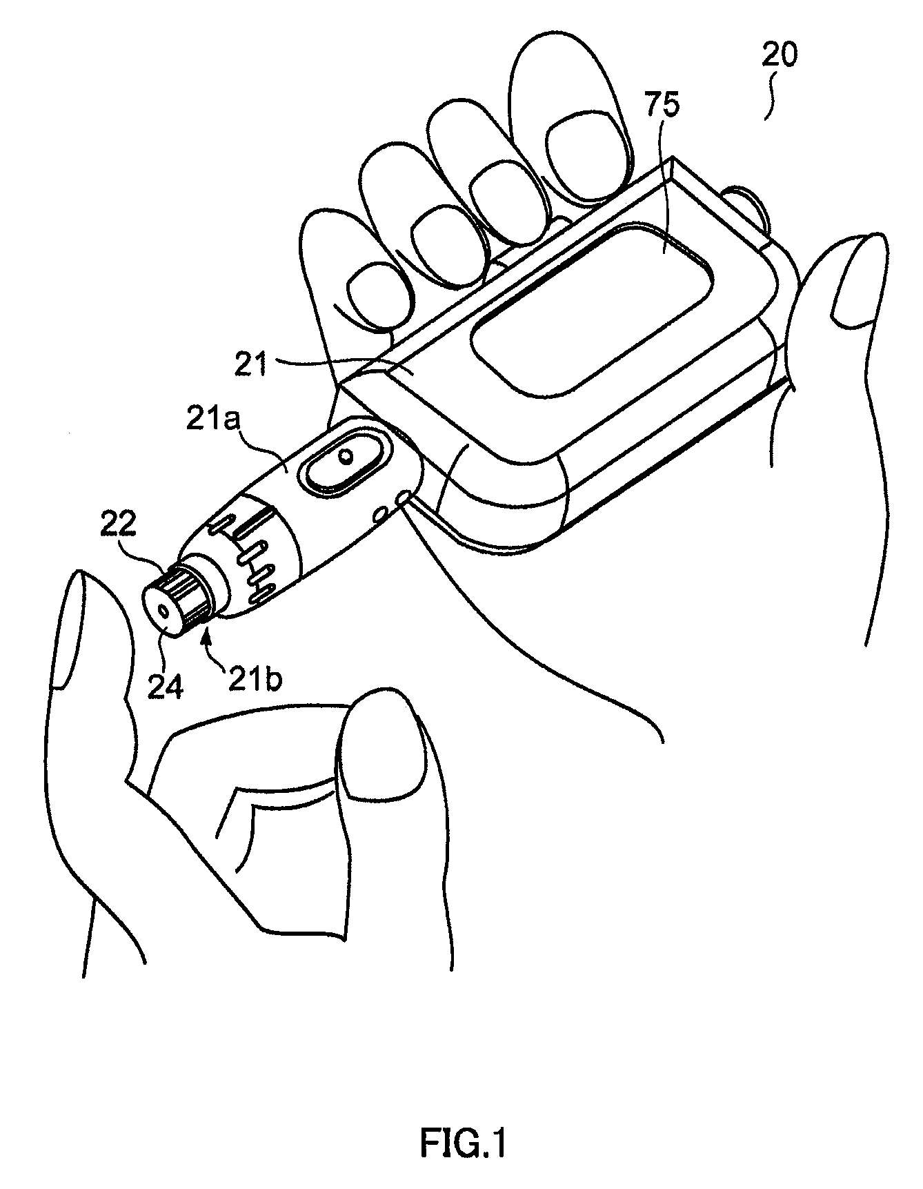 Blood test method and blood test apparatus