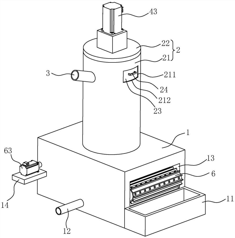 Efficient household garbage cleaning and reduction treatment equipment