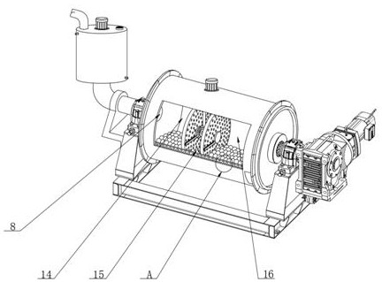 A kind of grinding equipment for cement clinker production