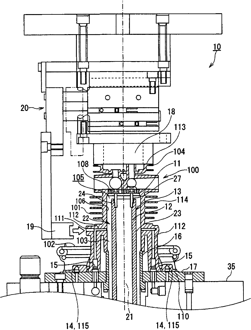 Pre-plating method and surface processing device