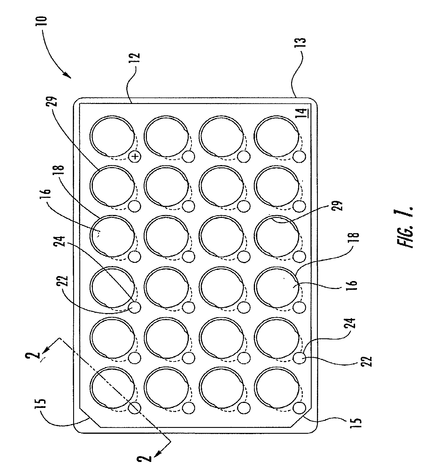 Plate and method for high throughput screening