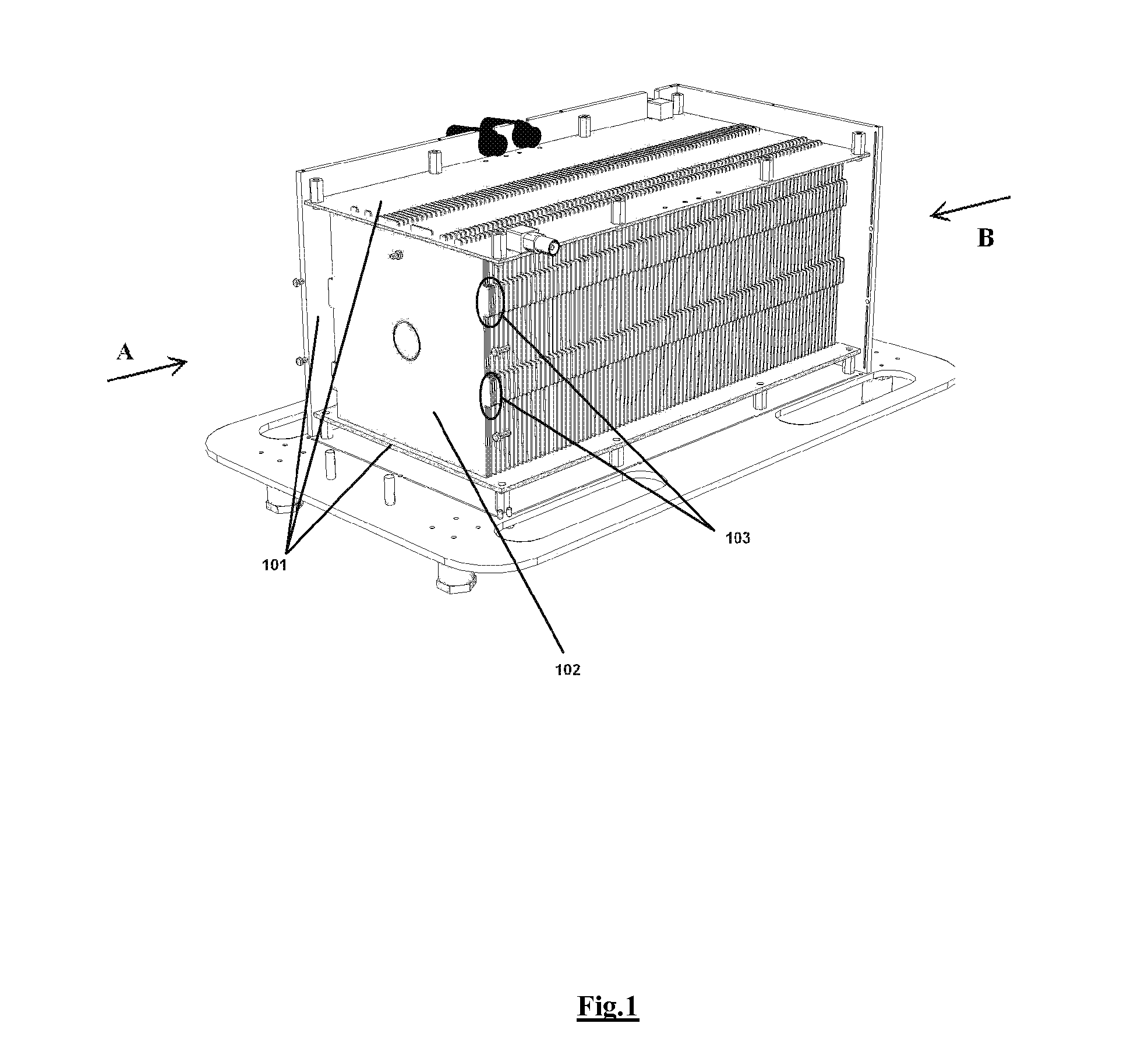 Device And Method For Monitoring A Hadron Beam