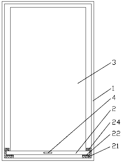 Internal movable switch cabinet