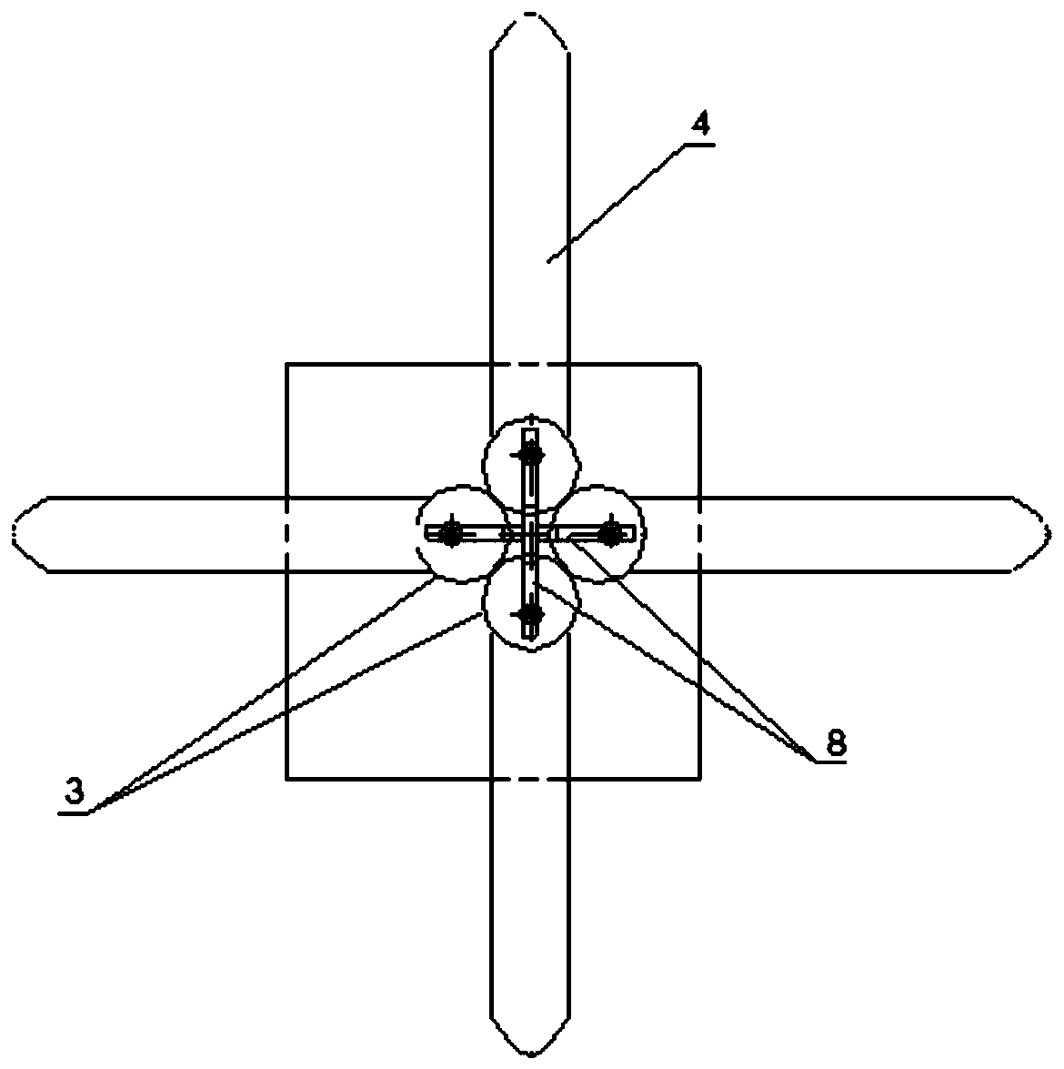 Dual circularly polarized oscillator unit and two-dimensional active phased-array antenna