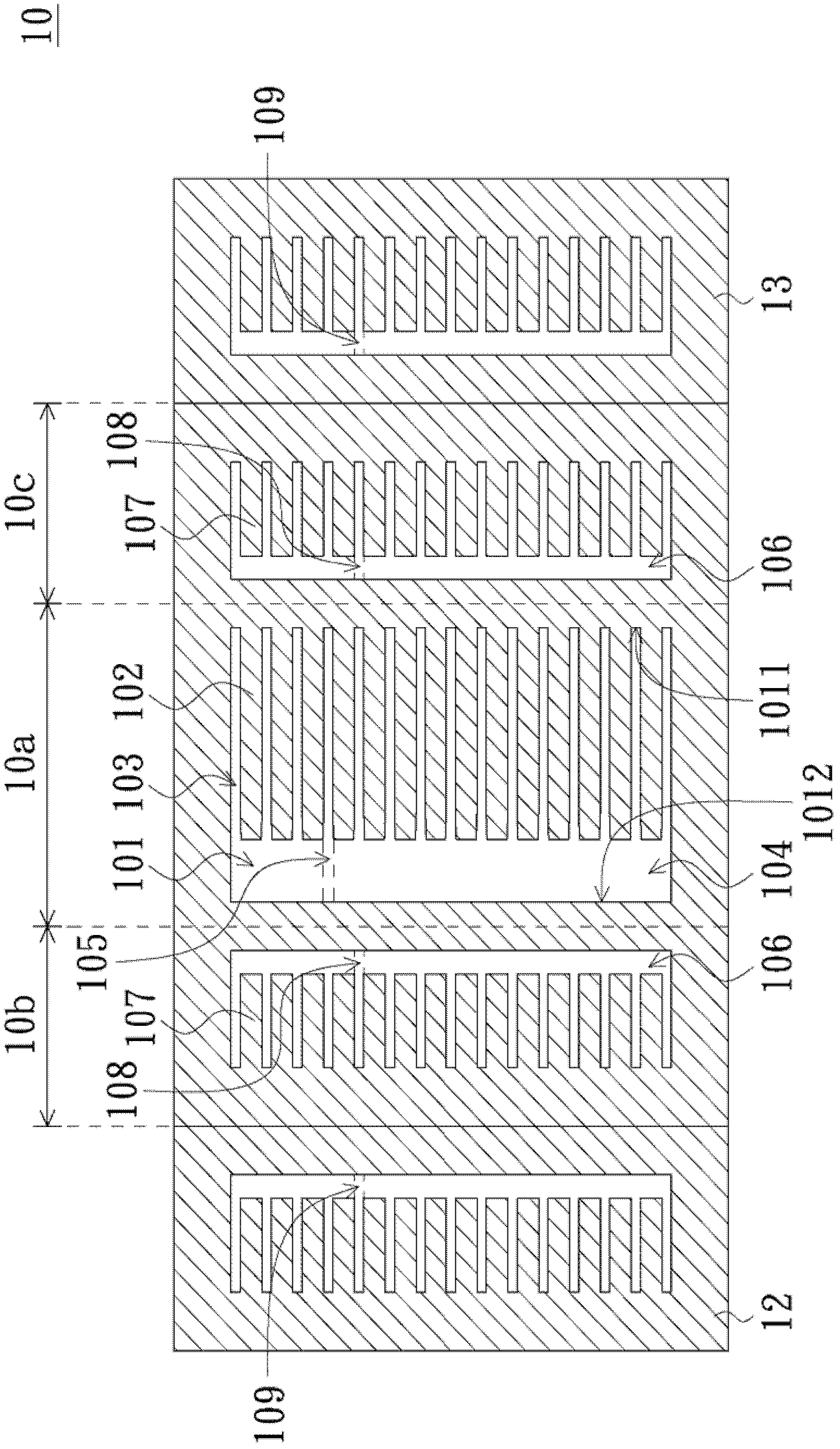 Receiving structure