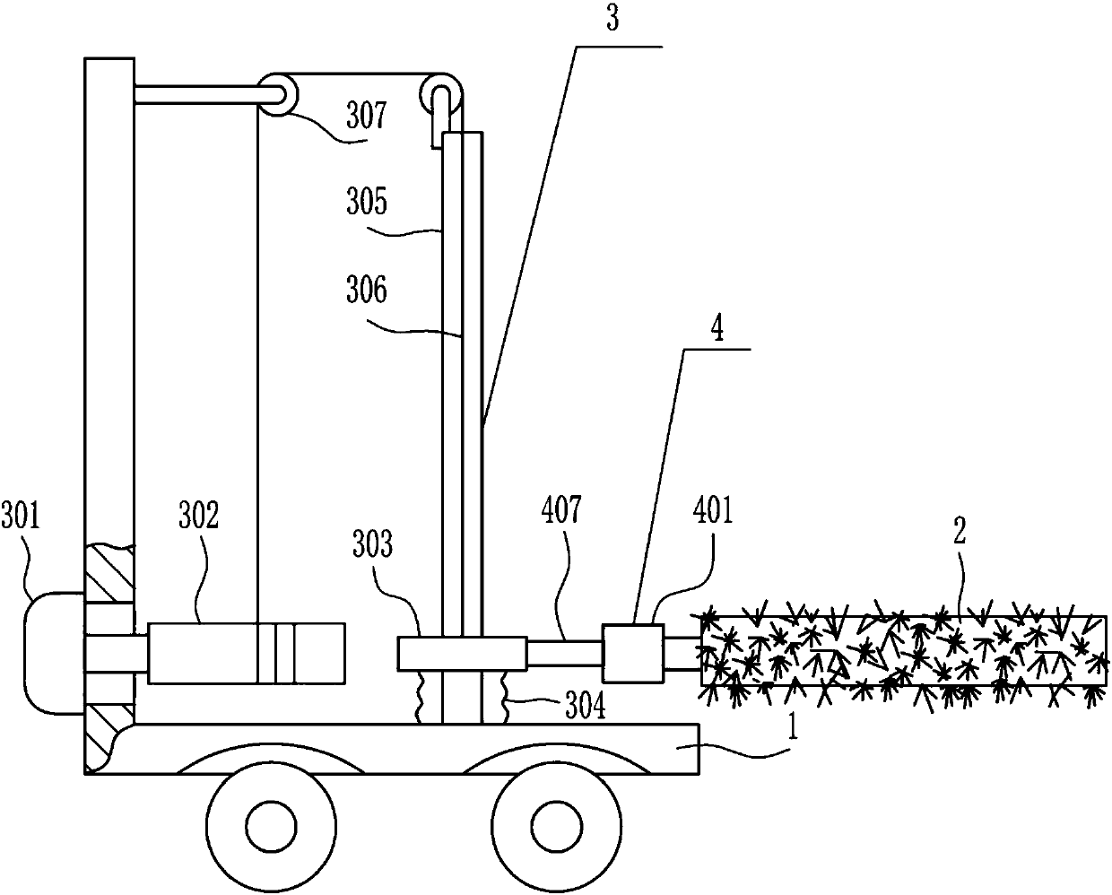 Ash-removal cleaning equipment for auxiliary power box