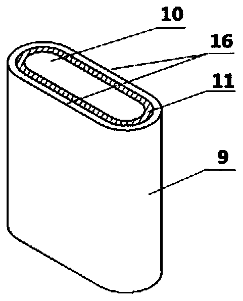 A tube-band microcirculation radiator and a microcirculation heat exchange system