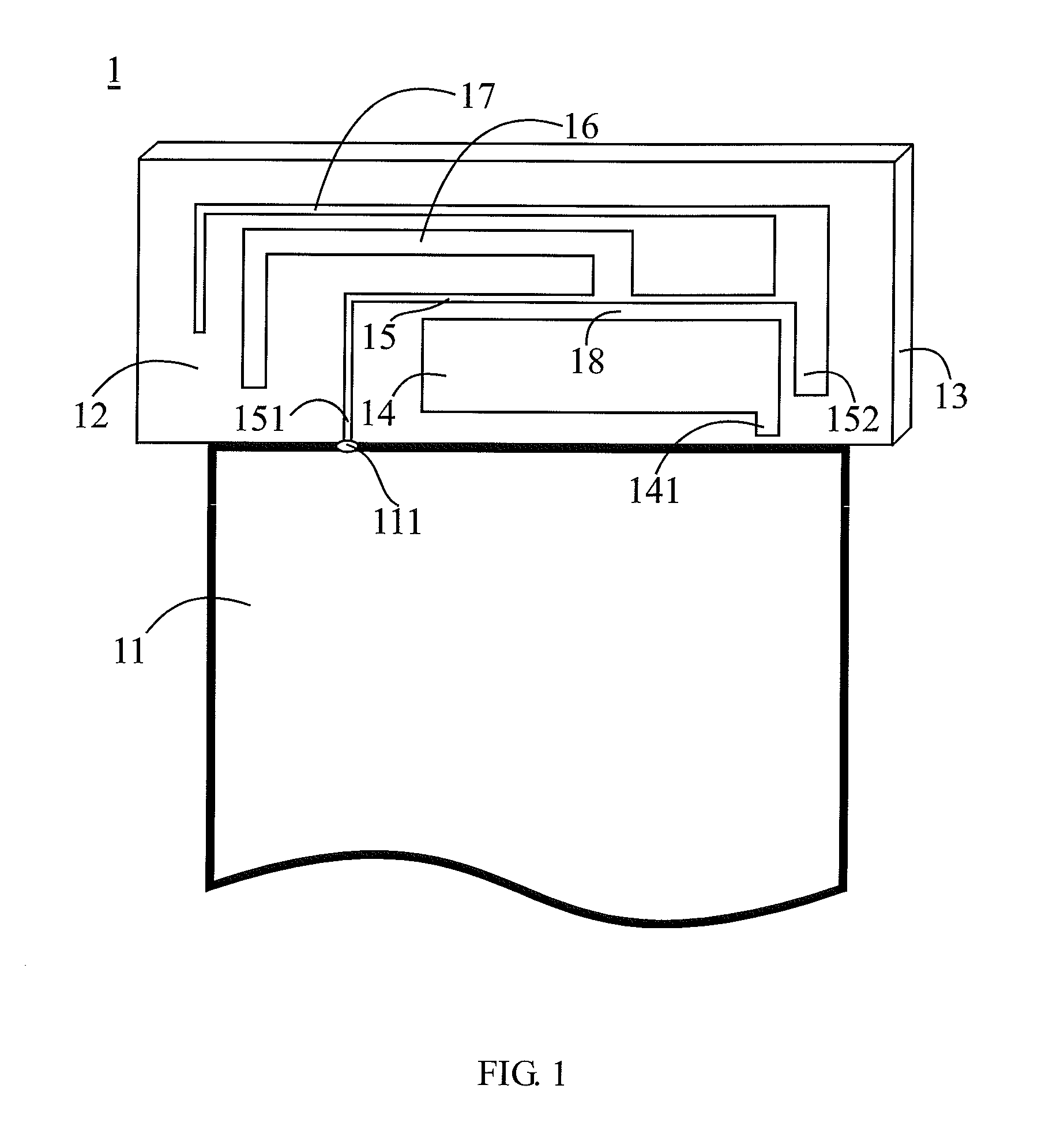 Multiband Mobile Communication Device and Antenna Thereof